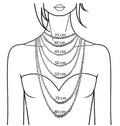 Halskette mit Mondanhänger mit Fotoprojektion